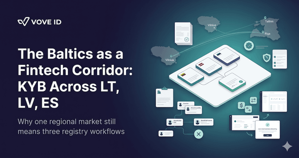 The Baltics as a Fintech Corridor: KYB Across LT, LV, EE