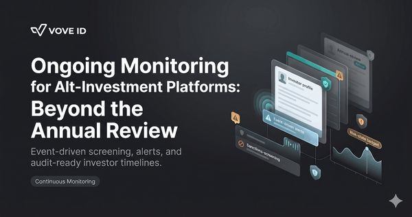 Ongoing Monitoring for Alt-Investment Platforms: Beyond the Annual Review