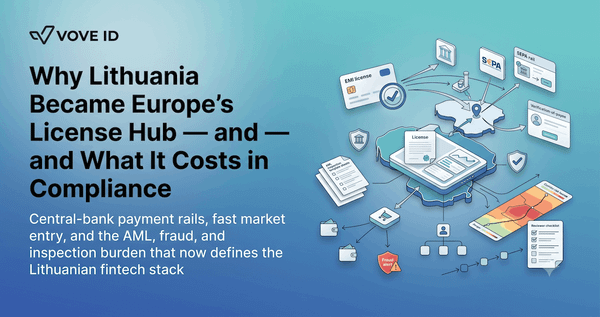 Why Lithuania Became Europe's Fintech License Hub — and What It Costs in Compliance