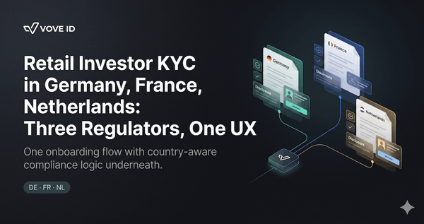 Retail Investor KYC in Germany, France, Netherlands: Three Regulators, One UX