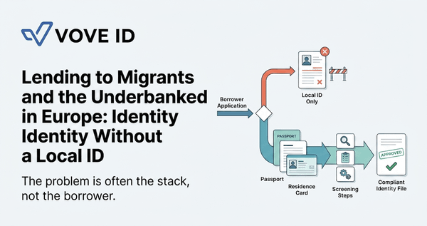 Lending to Migrants and the Underbanked in Europe: Identity Without a Local ID