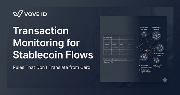 Transaction Monitoring for Stablecoin Flows: Rules That Don't Translate from Card