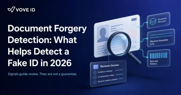 Document Forgery Detection: What Helps Detect a Fake ID in 2026