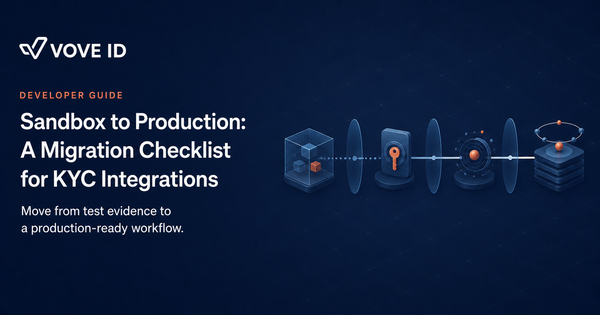 Sandbox to Production: A Migration Checklist for KYC Integrations