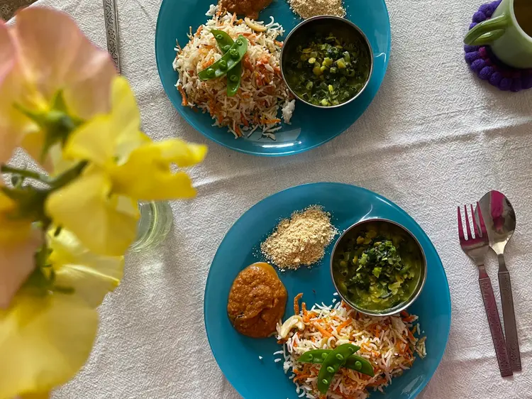 みすずさんと作る、アーユルヴェーダなヨガごはん