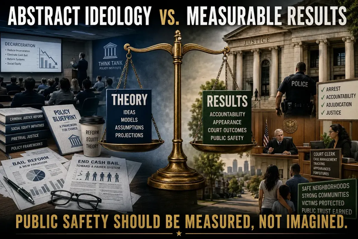 Abstract Ideology vs. Measurable Public Safety Results