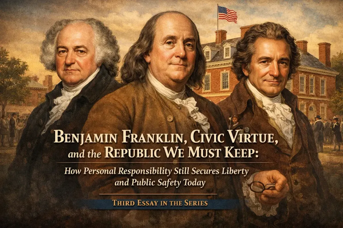 Benjamin Franklin, Civic Virtue, and the Republic We Must Keep: How Personal Responsibility Still Secures Liberty and Public Safety Today