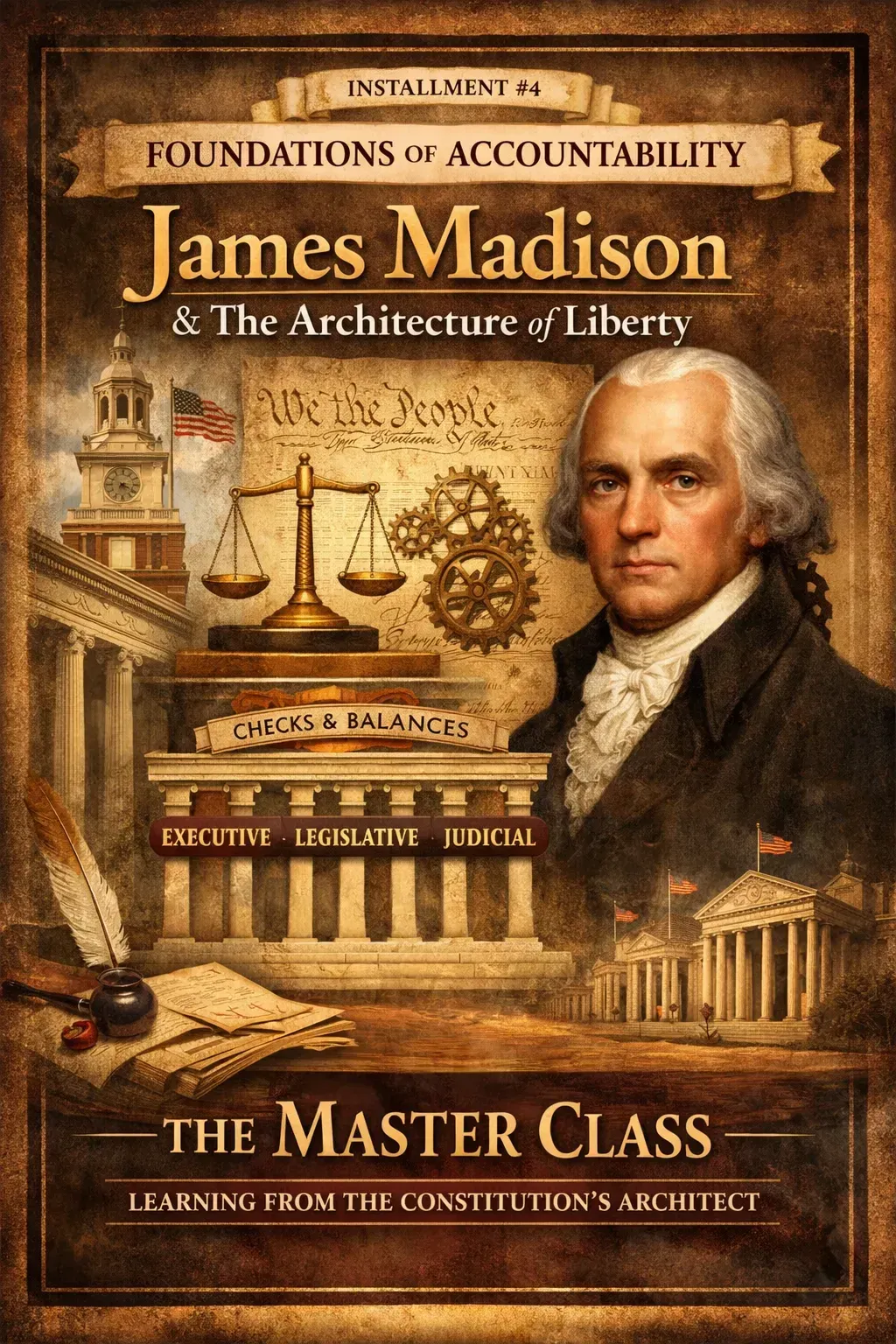 James Madison, Auxiliary Precautions, and the Architecture of Enduring Accountability: How Institutional Design Still Protects Liberty and Public Safety Today