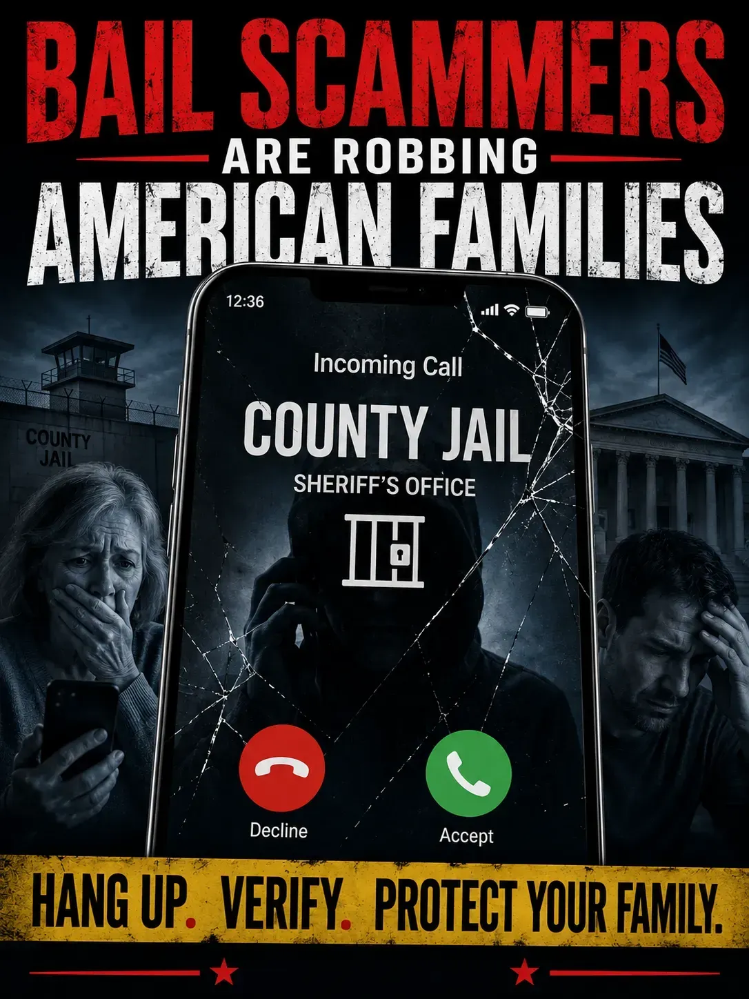 BAIL SCAMS ARE ROBBING AMERICAN FAMILIES