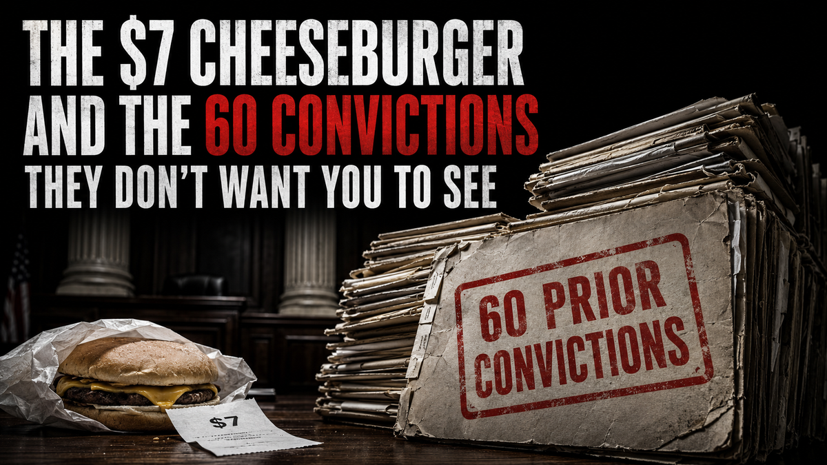 The $7 Cheeseburger and the 60 Convictions They Don't Want You to See