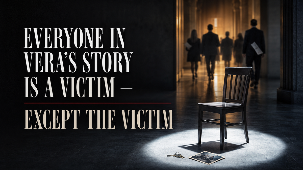 Everyone in Vera’s Story Is a Victim — Except the Victim