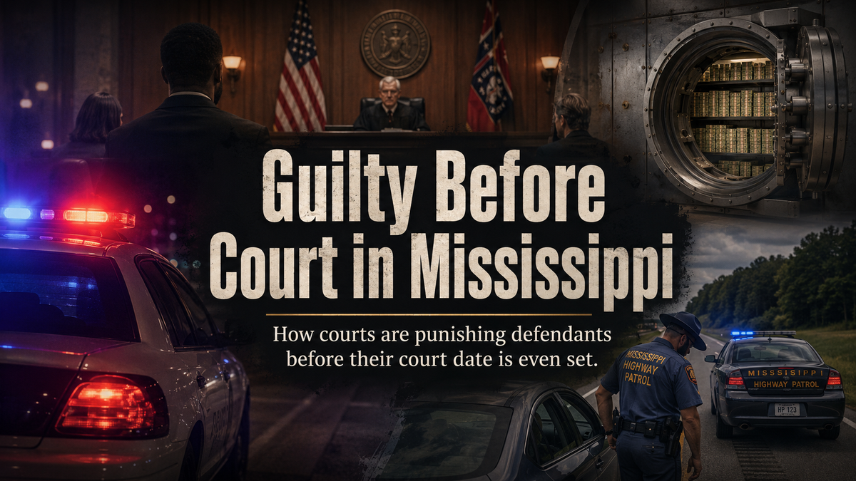 Guilty Before Court in Mississippi