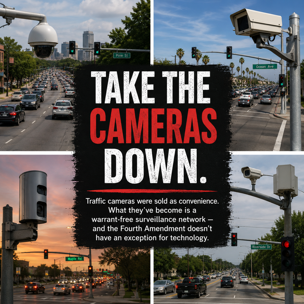 Take the Cameras Down