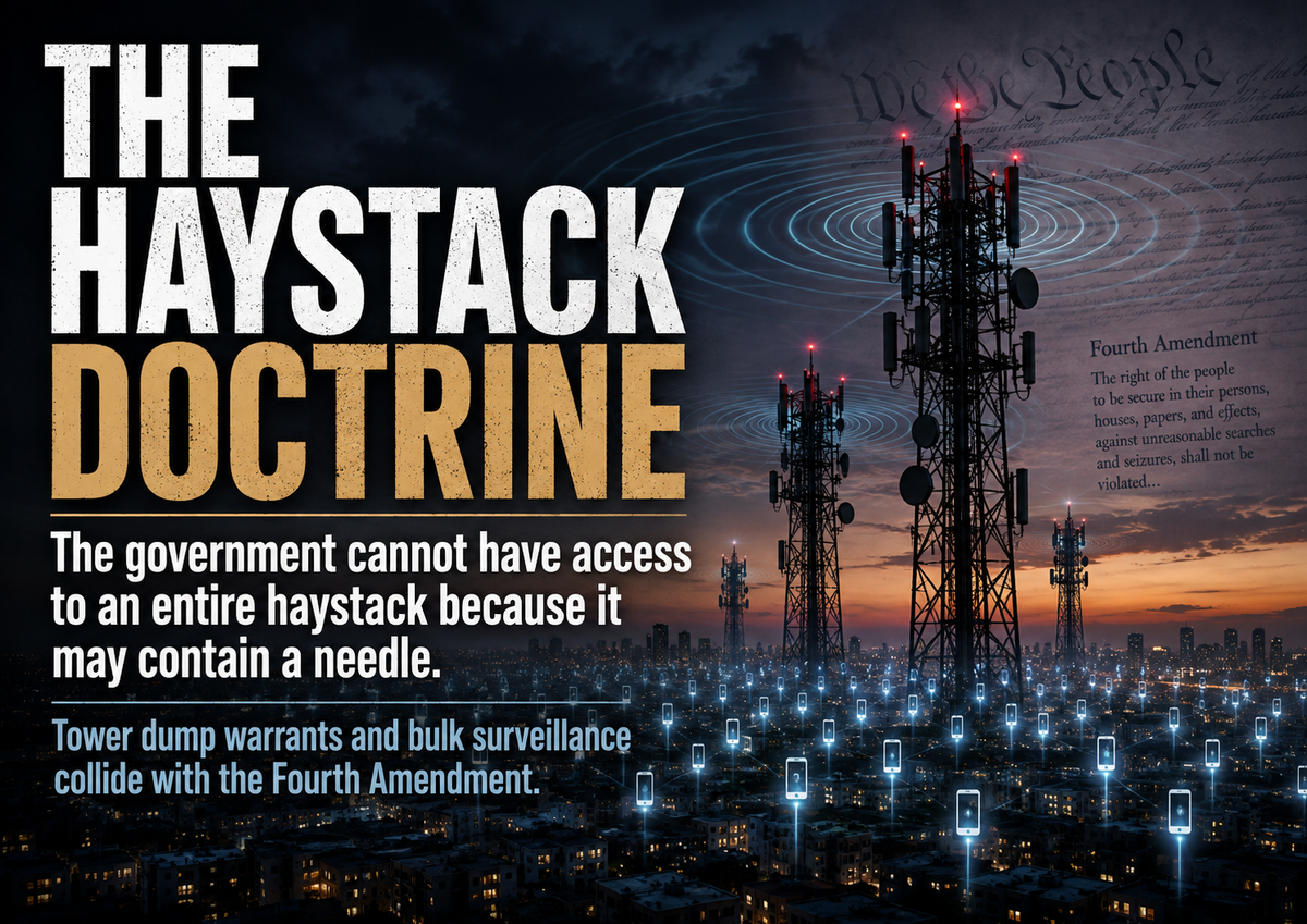 The Haystack Doctrine