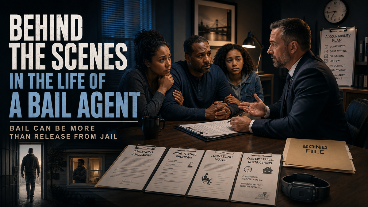 Behind the Scenes in the Life of a Bail Agent