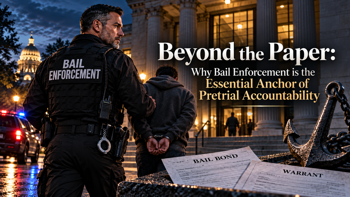 Beyond the Paper: Why Bail Enforcement is the Essential Anchor of Pretrial Accountability