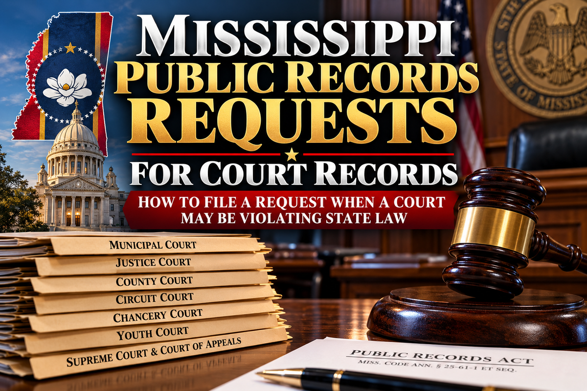 How to Use Mississippi Public Records Requests When a Court May Be Violating State Law