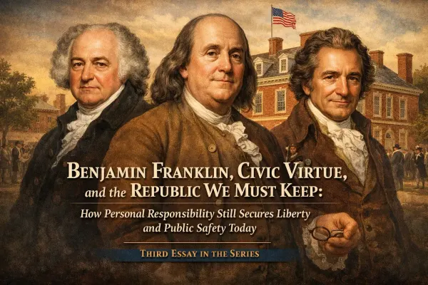 Benjamin Franklin, Civic Virtue, and the Republic We Must Keep: How Personal Responsibility Still Secures Liberty and Public Safety Today