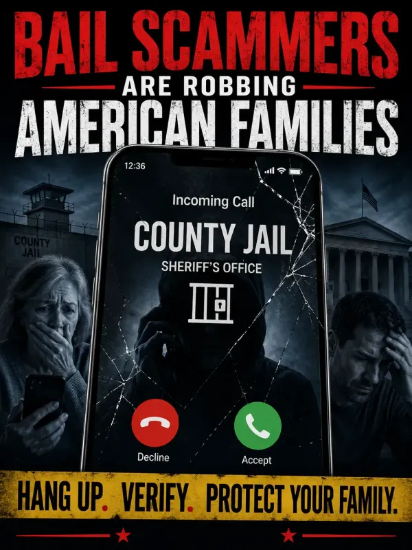 BAIL SCAMS ARE ROBBING AMERICAN FAMILIES