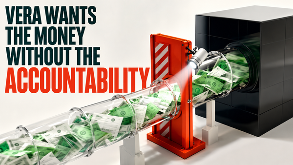 Vera Wants the Money Without the Accountability