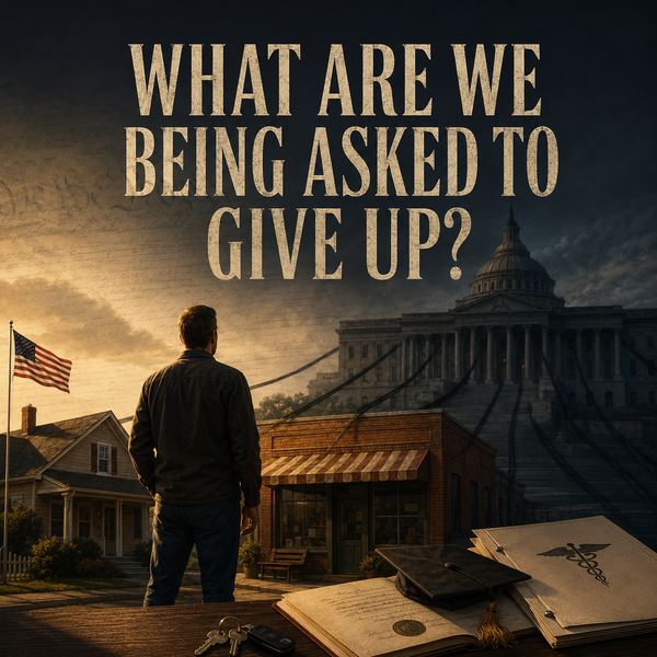 What Are We Being Asked to Give Up?