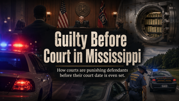 Guilty Before Court in Mississippi