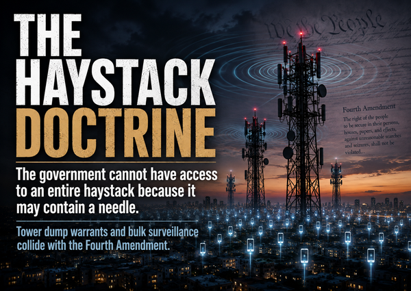 The Haystack Doctrine