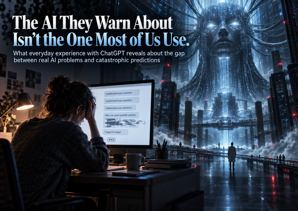 The AI They Warn About Isn’t the One Most of Us Use