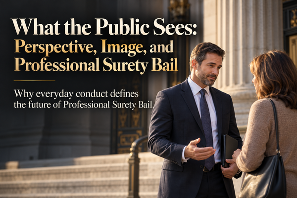 What the Public Sees: Perspective, Image, and Professional Surety Bail