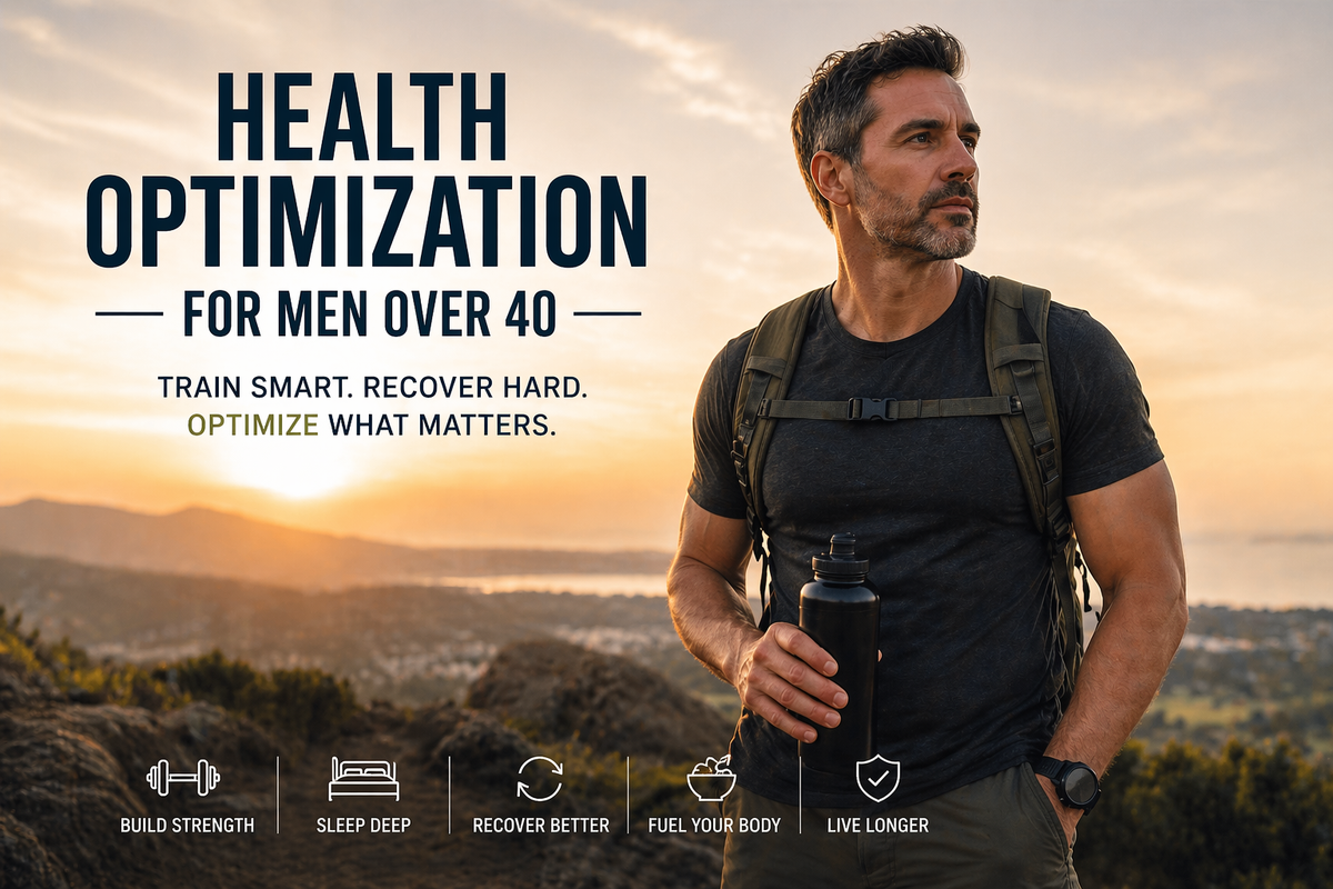 Health Optimization for Men Over 40: