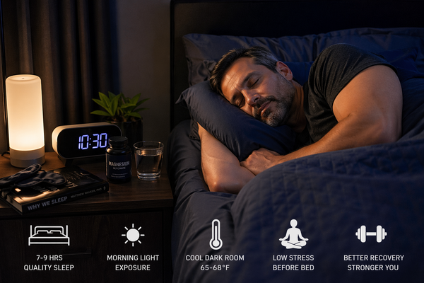 Sleep Optimization for Men Over 40: