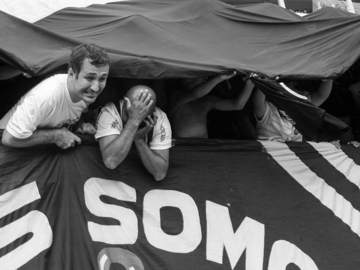 O fotógrafo das arquibancadas