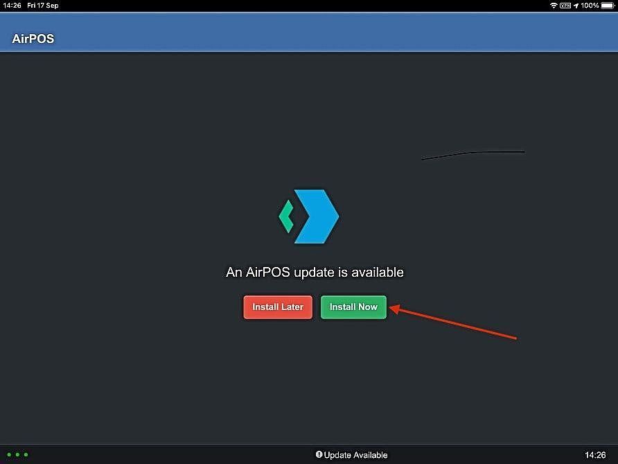 How to Update the AirPOS App on iPad