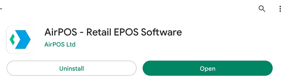 Updating AirPOS on Android