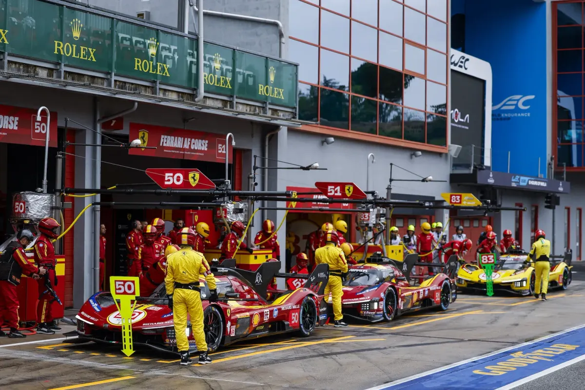 ANALYSIS: Ferrari out in front at Imola, close behind