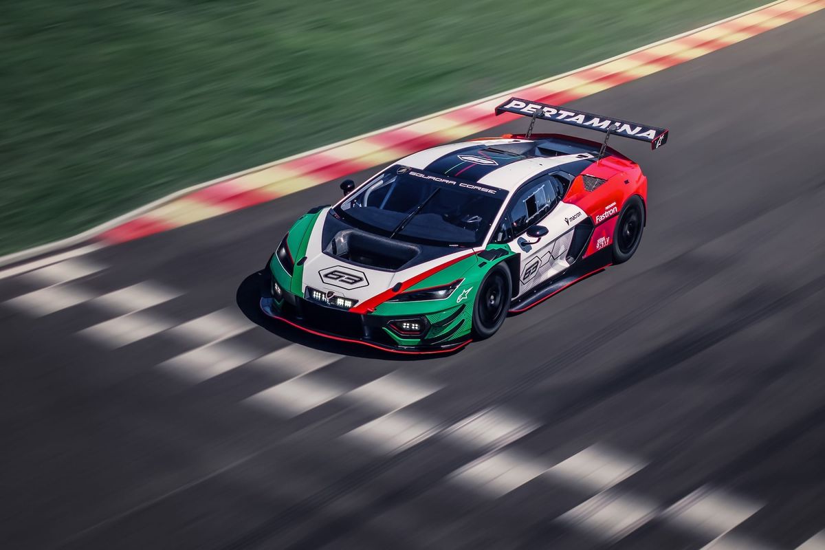 New Lamborghini Temerario GT3 unveiled at Goodwood