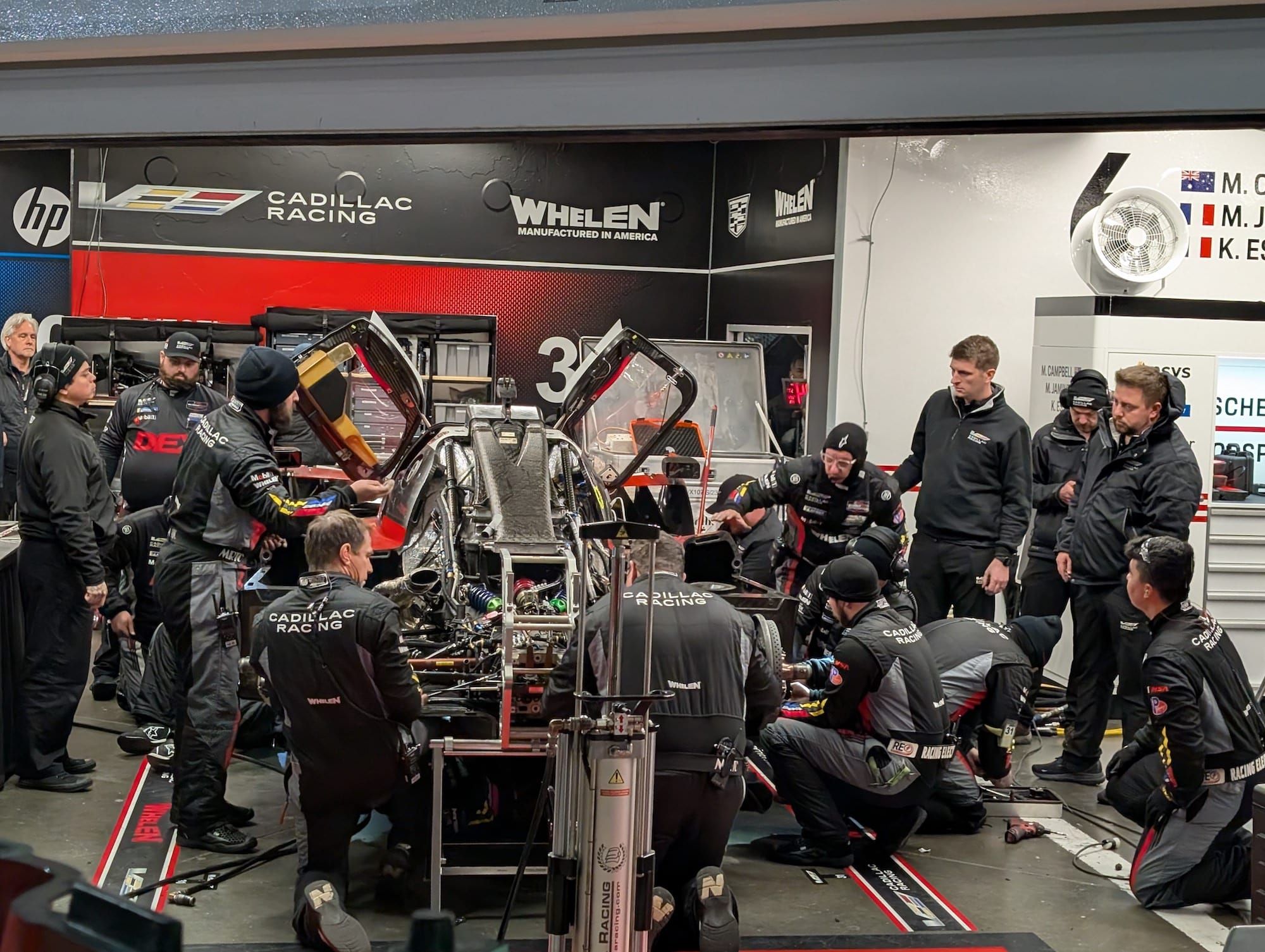 Possible puncture for #31 Cadillac causes crash, Vesti 'feeling all okay'