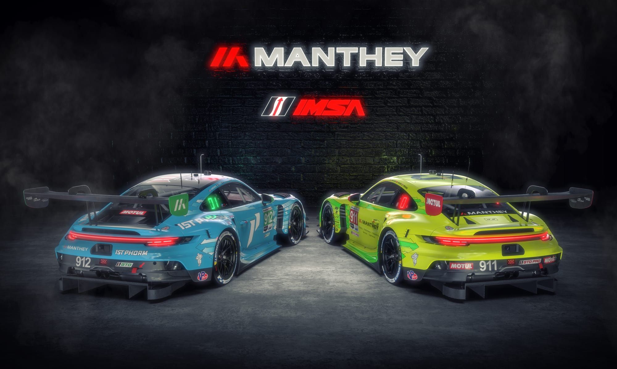 Porsche factory talent headlines Manthey IMSA squads