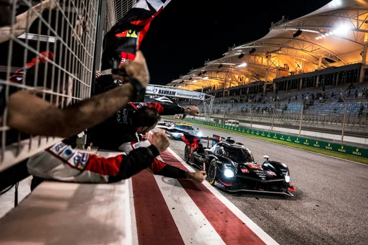 How did the #8 Toyota stage an unlikely comeback to win in Bahrain?