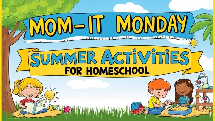 Mom-It Monday: Summer Activities for Homeschool