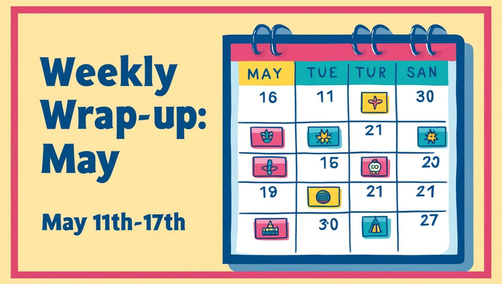 Weekly Wrap-Up {May 11th-17th}