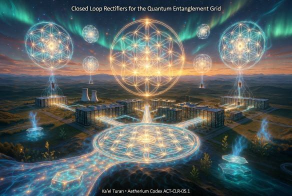 Closed Loop Rectifiers for the Quantum Entanglement Grid