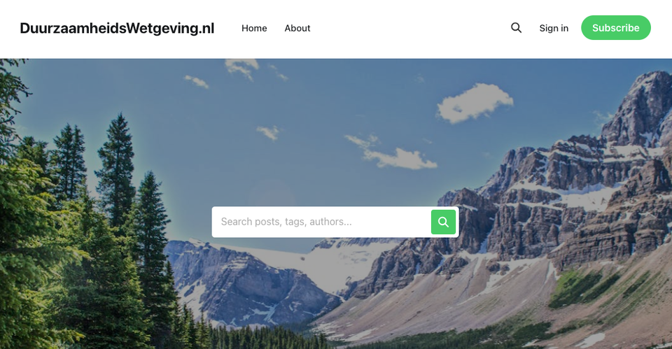 Lancering van Duurzaamheidswetgeving.nl