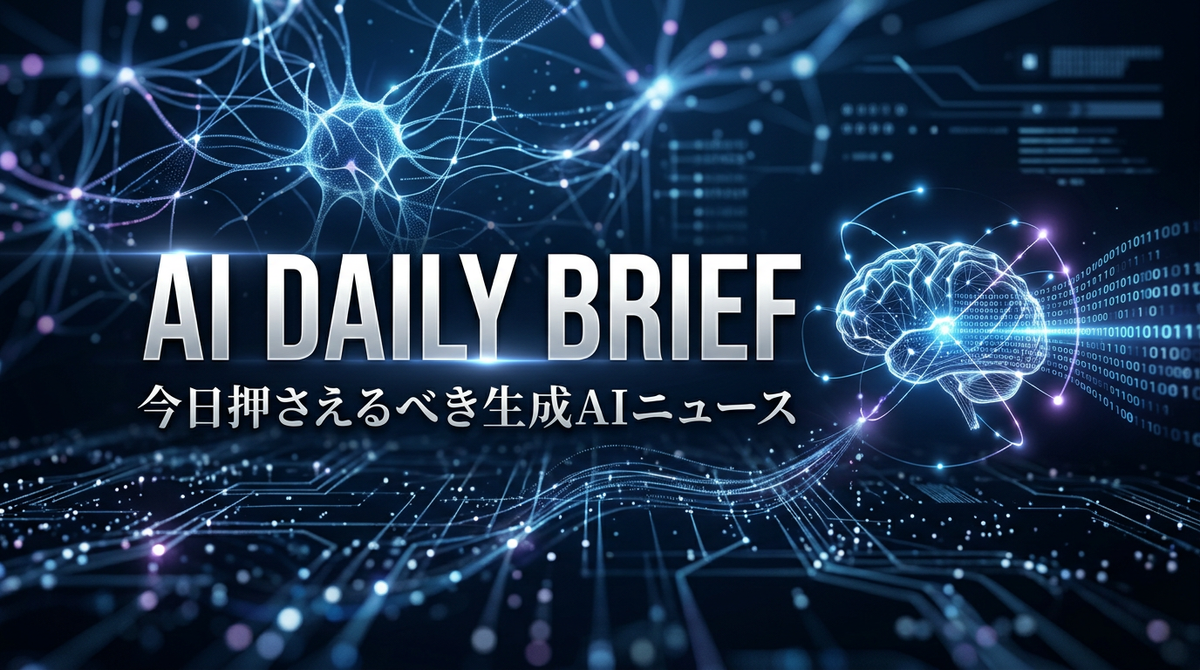 AI Daily Brief｜2026年8月21日