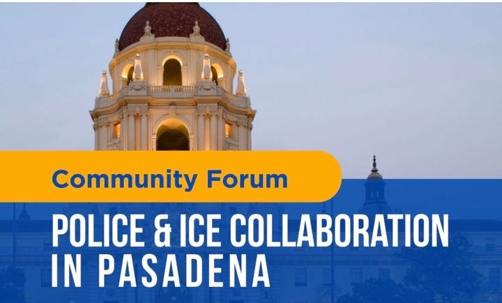 Join us at the Community Forum on Police & ICE collaboration