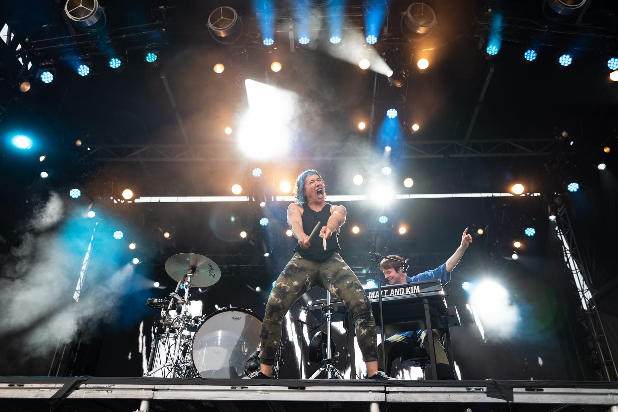 Matt & Kim @ Riverbeat Music Festival