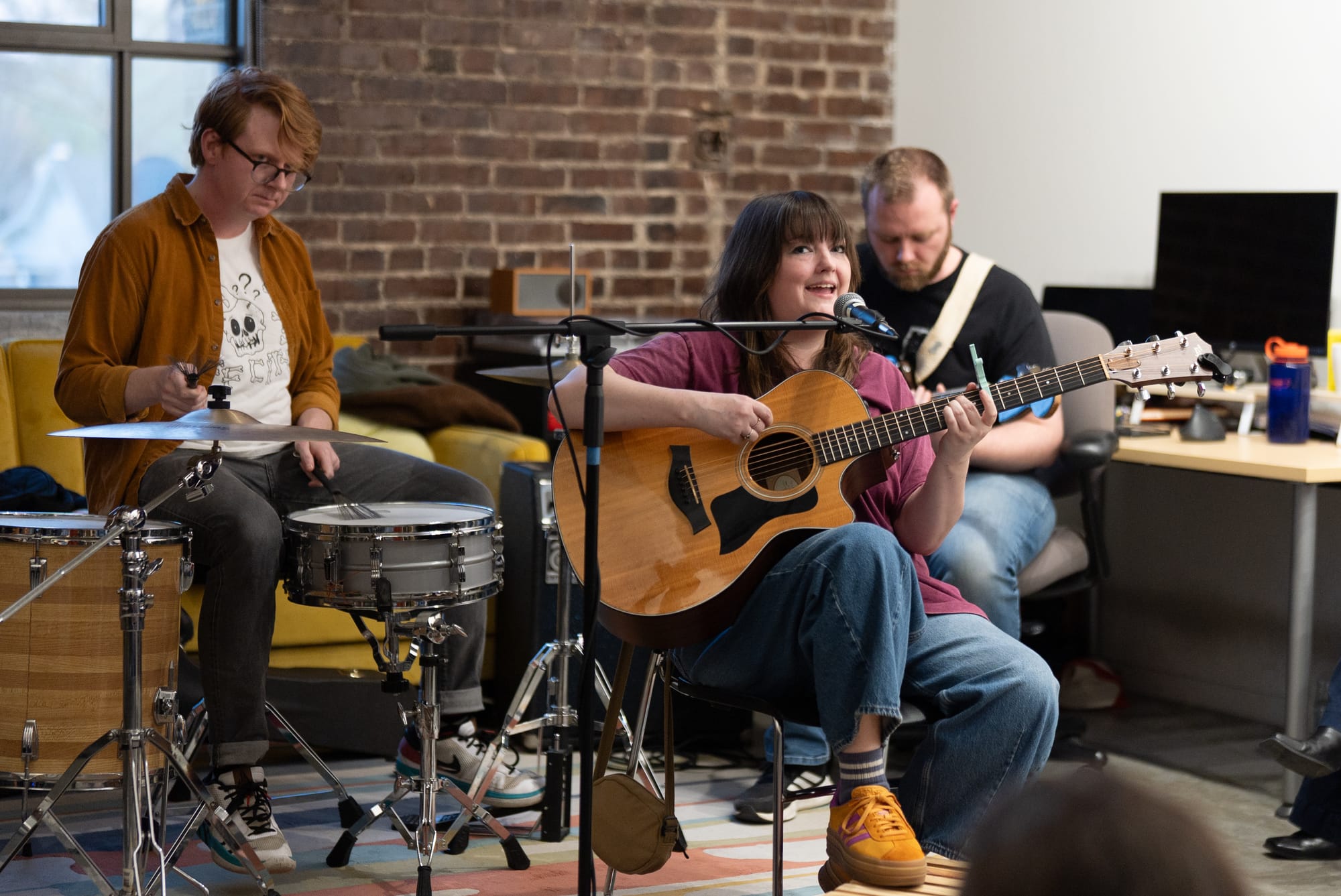 Late Night Cardigan @ WYXR HQ