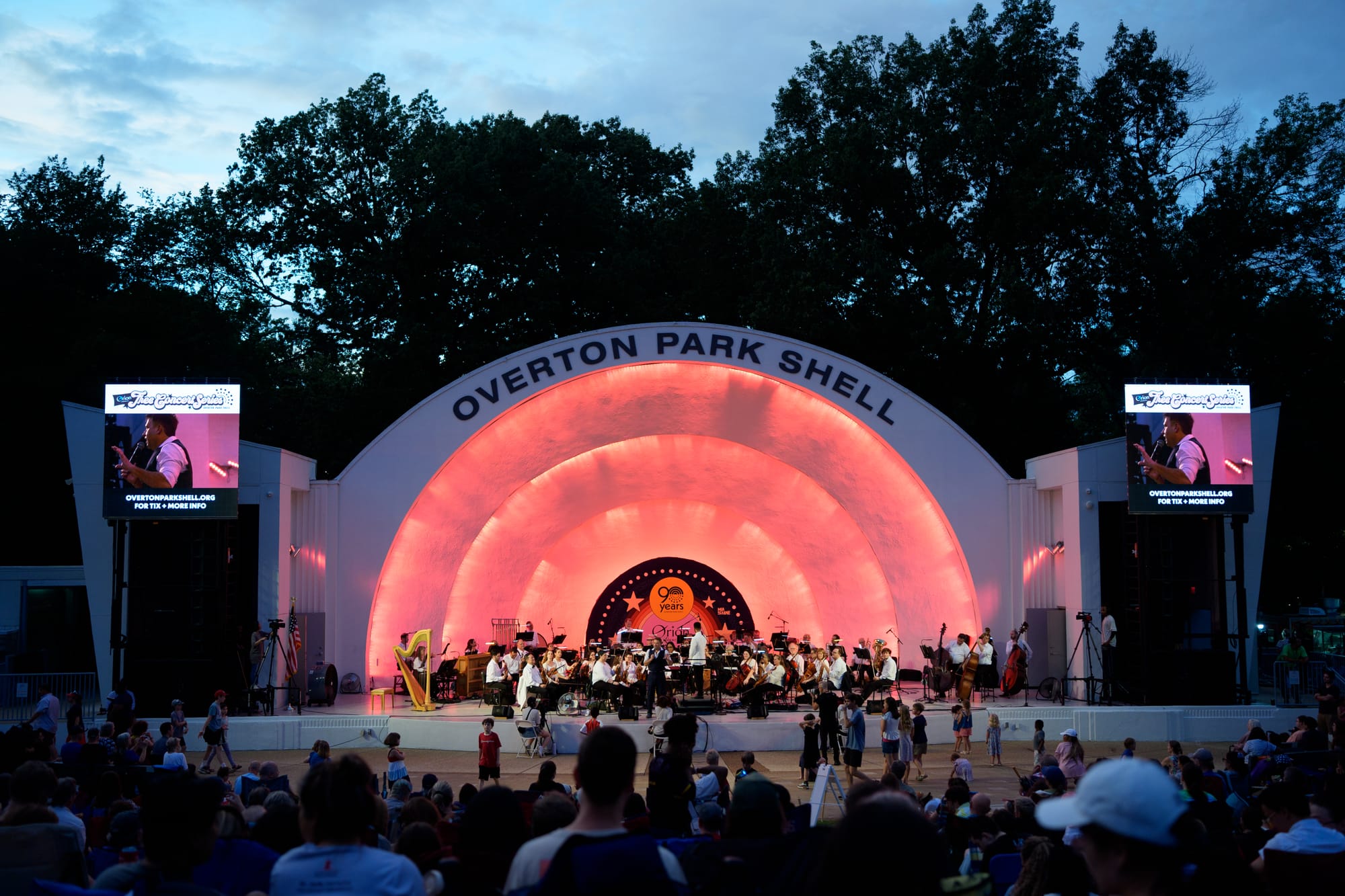 Sunset Symphony at Overton Park Shell