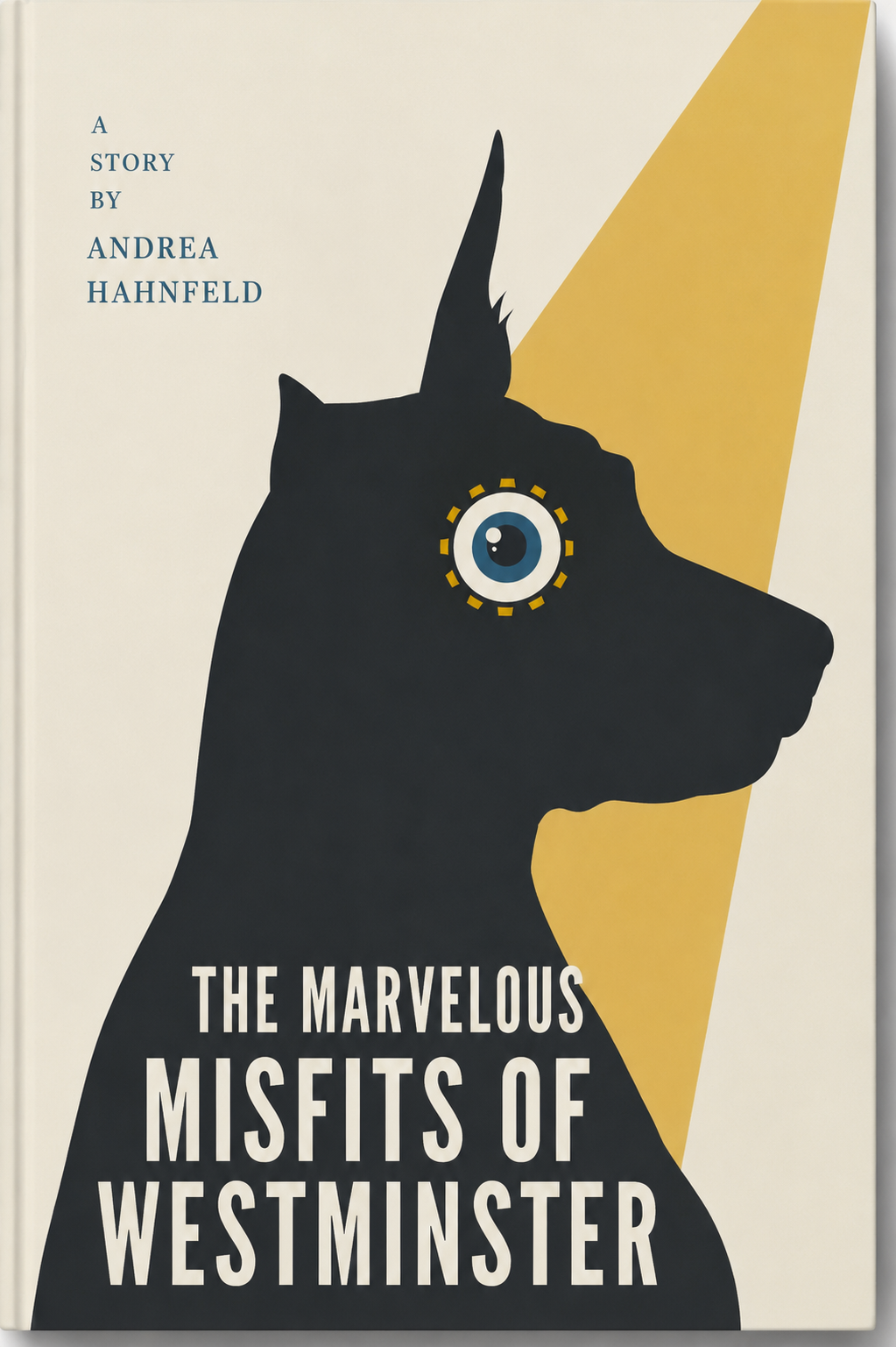 KI-generierte Abwandlung des Covers von The Marvelous Misfits of Westminster