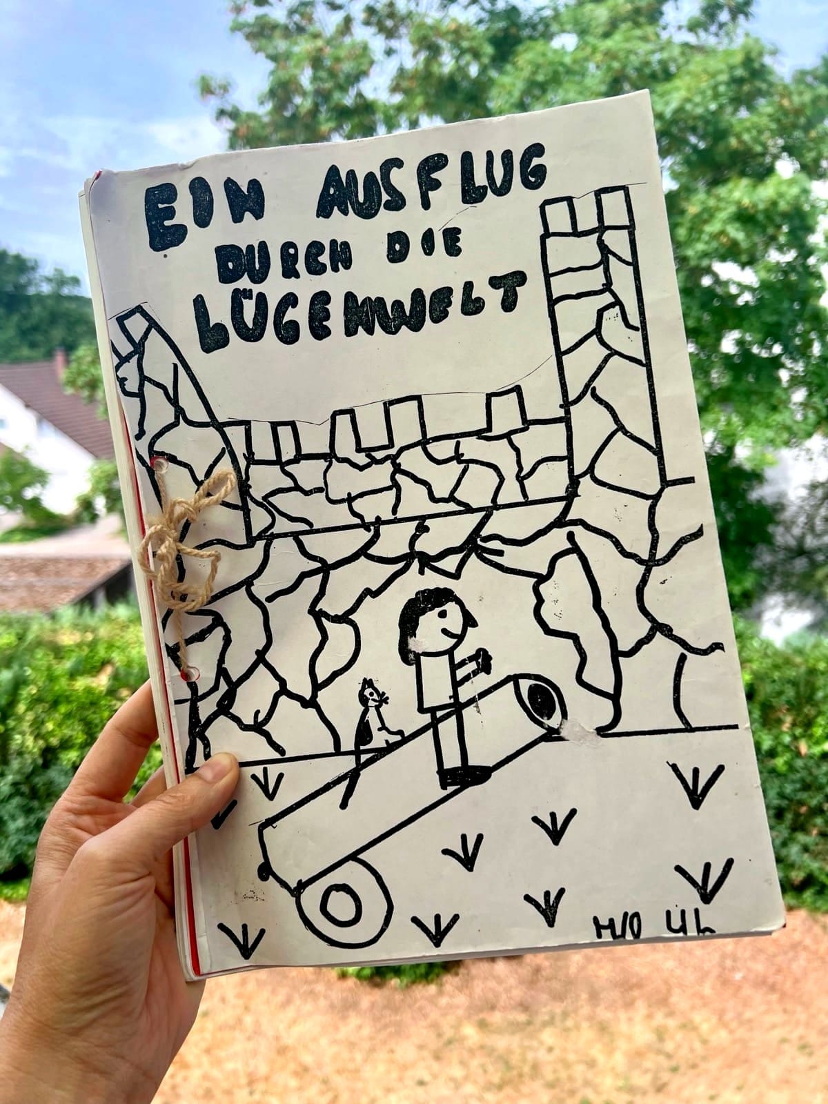 Image showing the cover of my first publication
